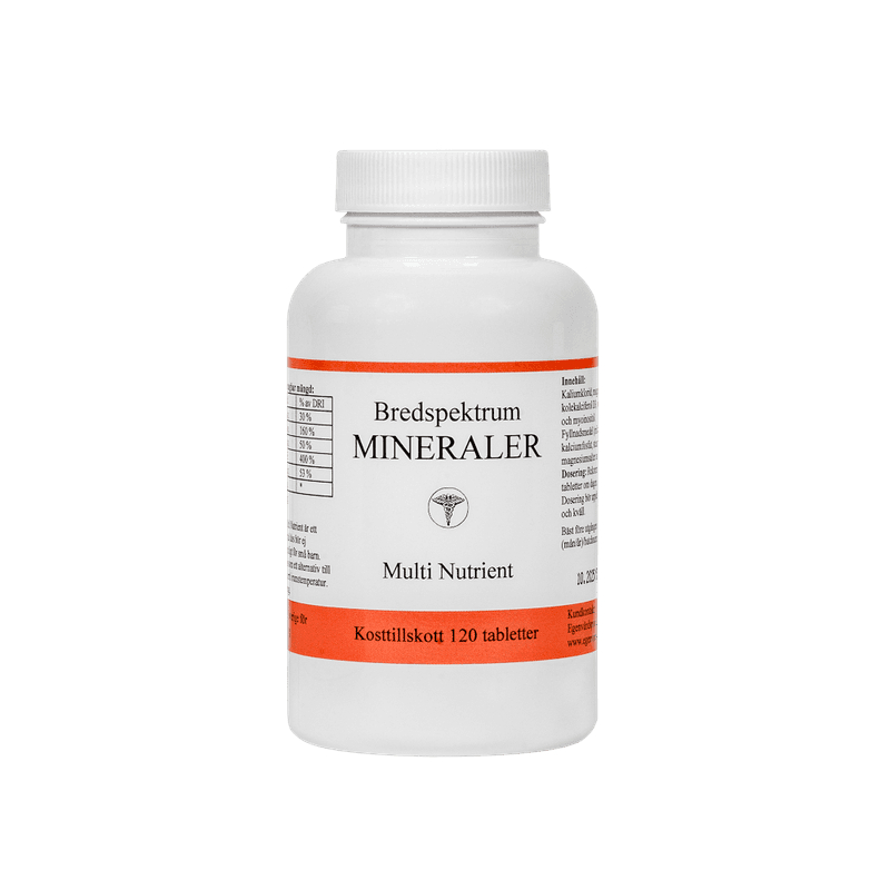 Bredspektrum Mineraler